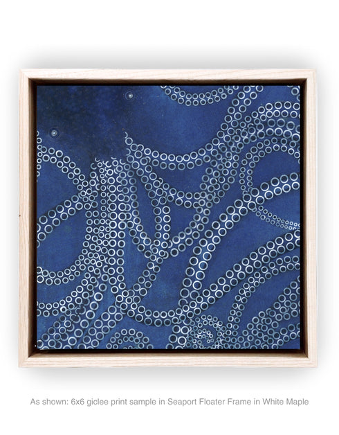 Kracken | Framed Giclee Print on Canvas